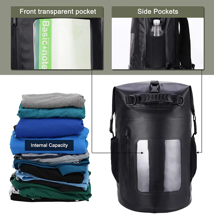 pvc waterproof backpack