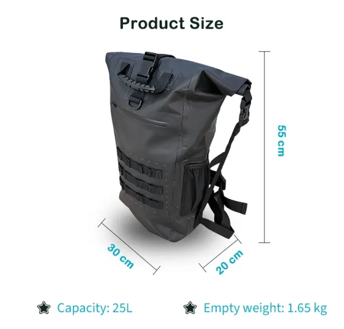 fishing backpack waterproof